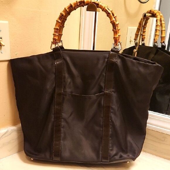 Gucci Handbags - Gucci Tote Bag with Bamboo Handles